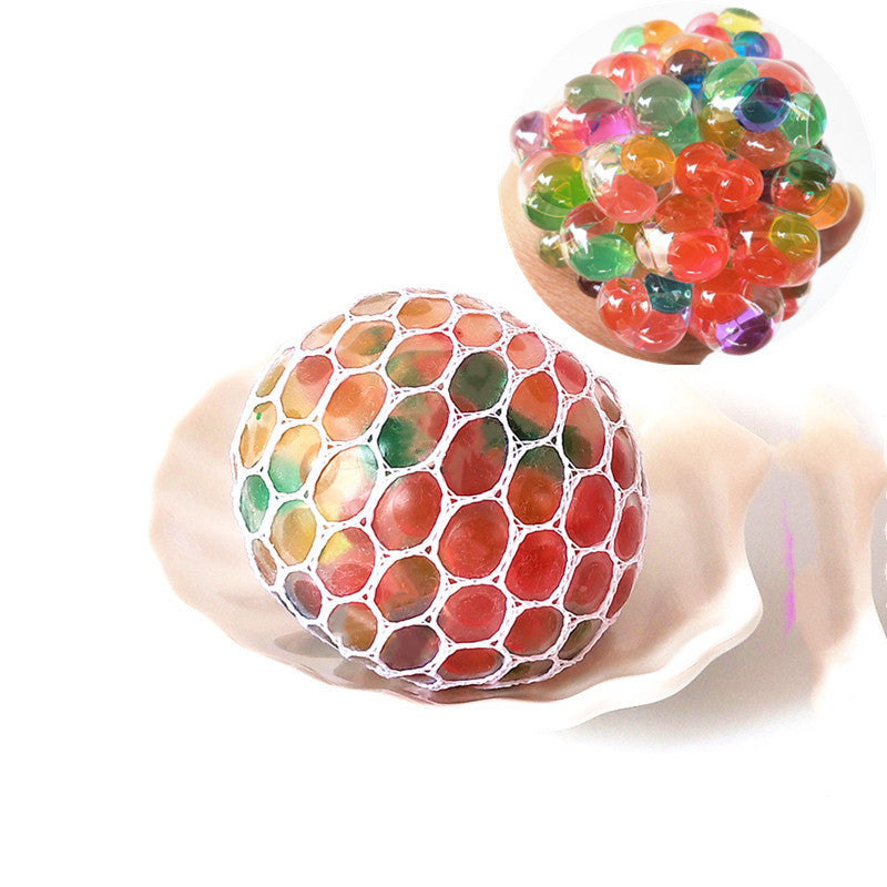 Grape Pop Ball — grape mesh pop squeeze ball