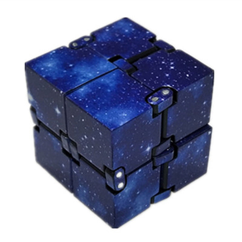 Infinity Cube — Starry Sky Blue fidget cube