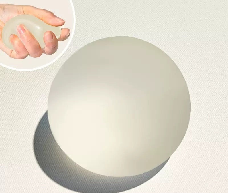 Malt Sugar Dough Ball — silky malt sugar dough ball for molding and squeezing, different angle