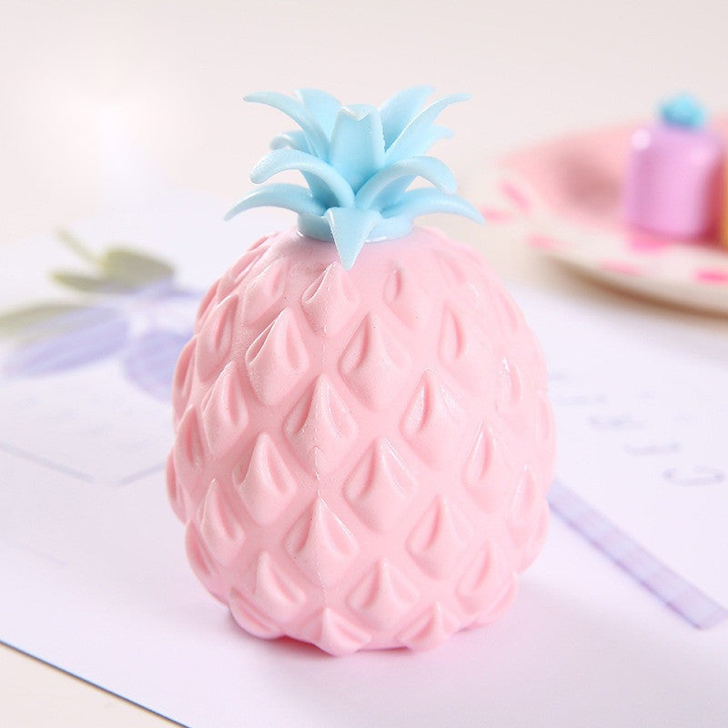 Pineapple Pop Ball — pineapple mesh pop squeeze ball