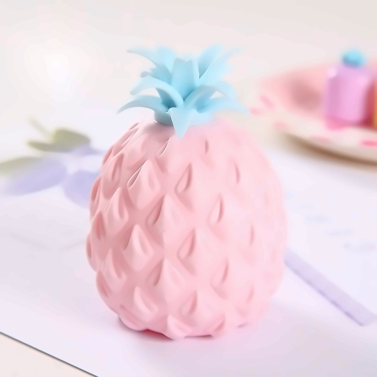 Pineapple Pop Ball — pineapple mesh pop squeeze ball
