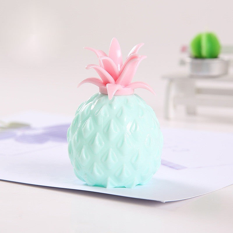 Pineapple Pop Ball — pineapple mesh pop squeeze ball, different angle